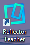 Icona de l'aplicació Reflector Teacher en l'escriptori de Windows
